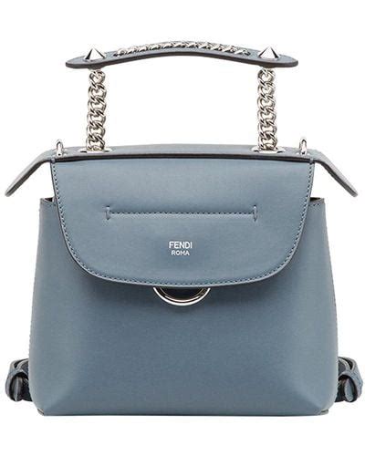 fendi back to school mini backpack blue|FENDI Vitello Century Opaco Mini Back to School Backpack Blu .